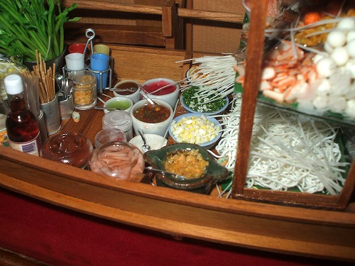 タイ食材、調味料のミニチュア
