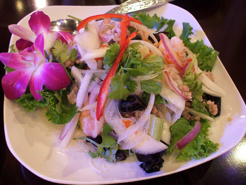 タイ風春雨の辛口サラダ