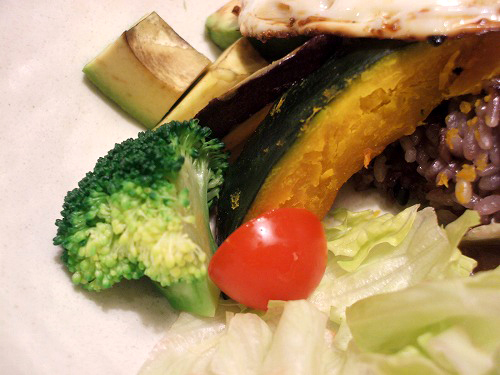 ロコモコの野菜