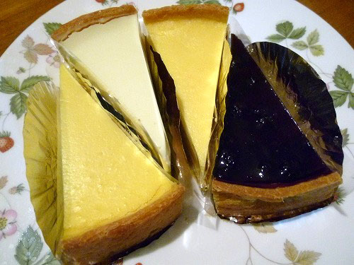 チーズケーキ4種